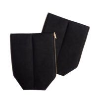 12. Jet Black Suede Wings