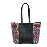 80. Jet Black Croco Core with Prism Python Wings-min